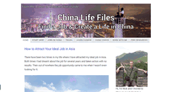 Desktop Screenshot of chinalifefiles.com